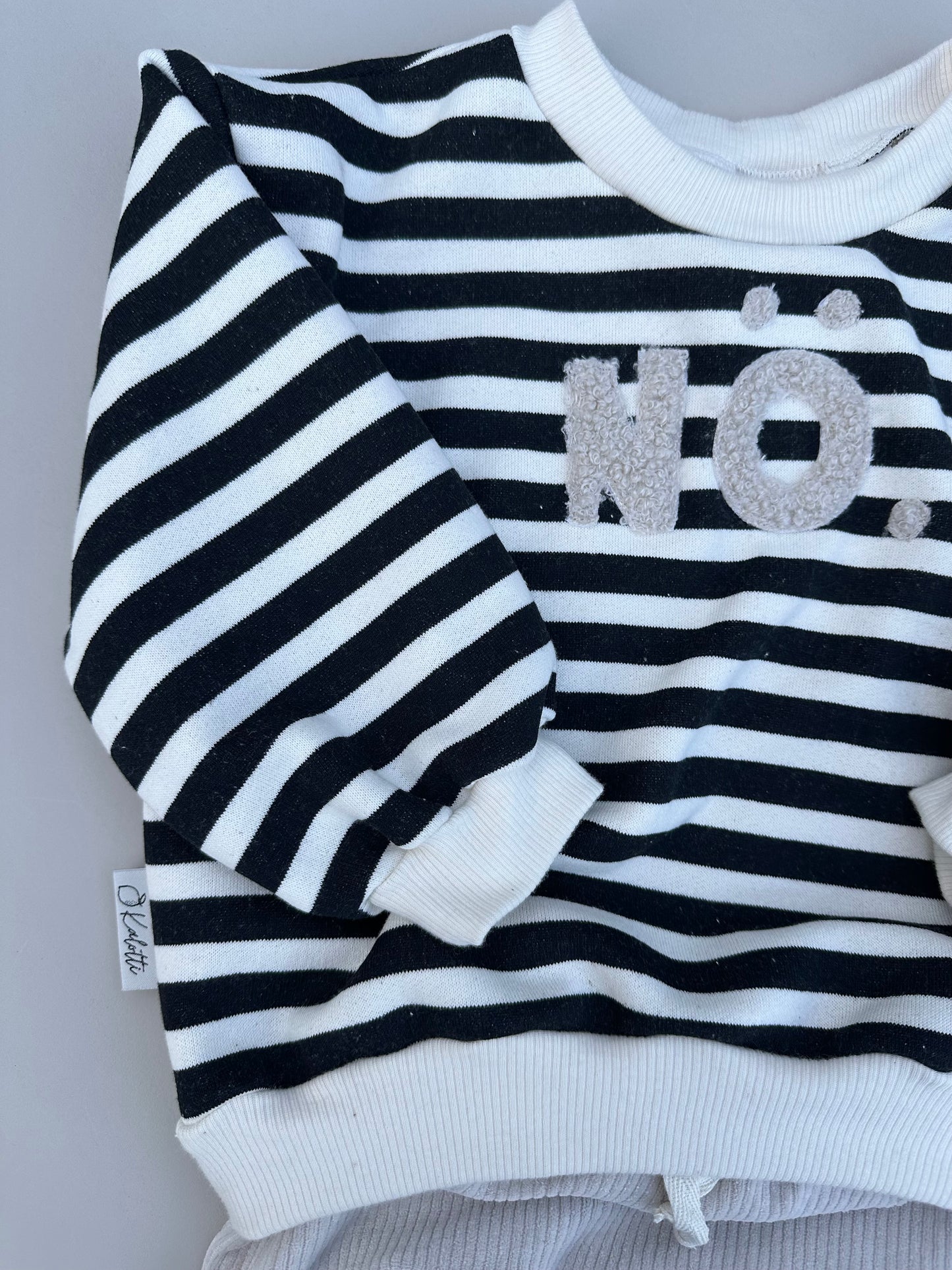 Oversized Sweater Schwarz I Nö!