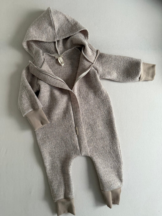 Wollwalk - Overall mit Armbündchen