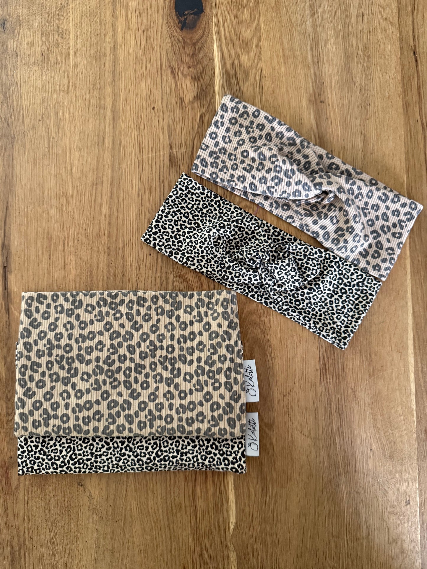 SET Loop & Stirnband I Leoprint