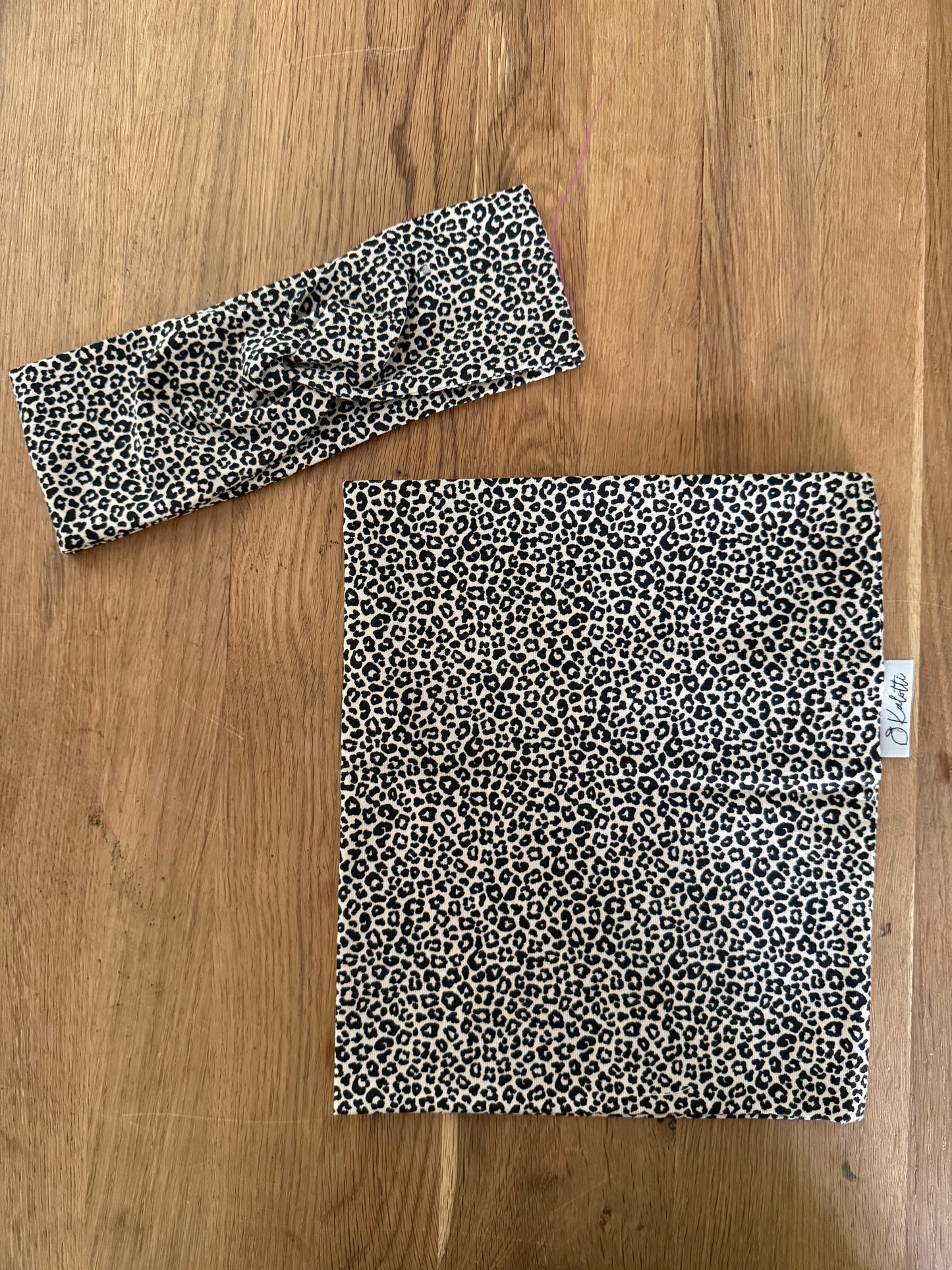 SET Loop & Stirnband I Leoprint
